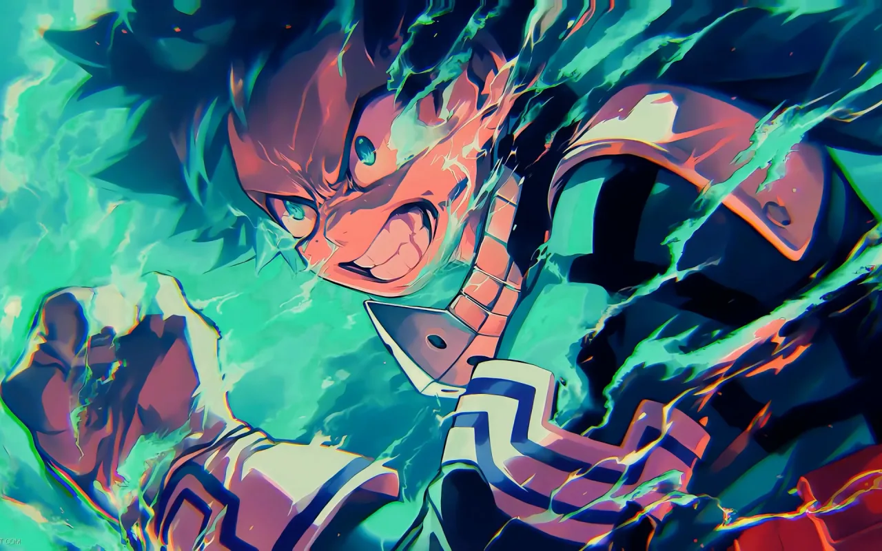 Izuku Midoriya live wallpaper preview