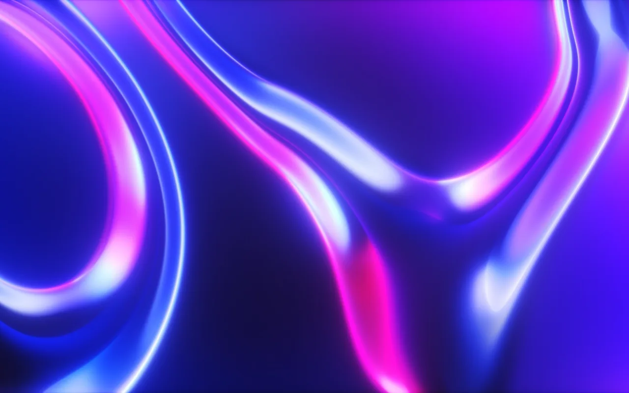 Glowing Shapes live wallpaper preview