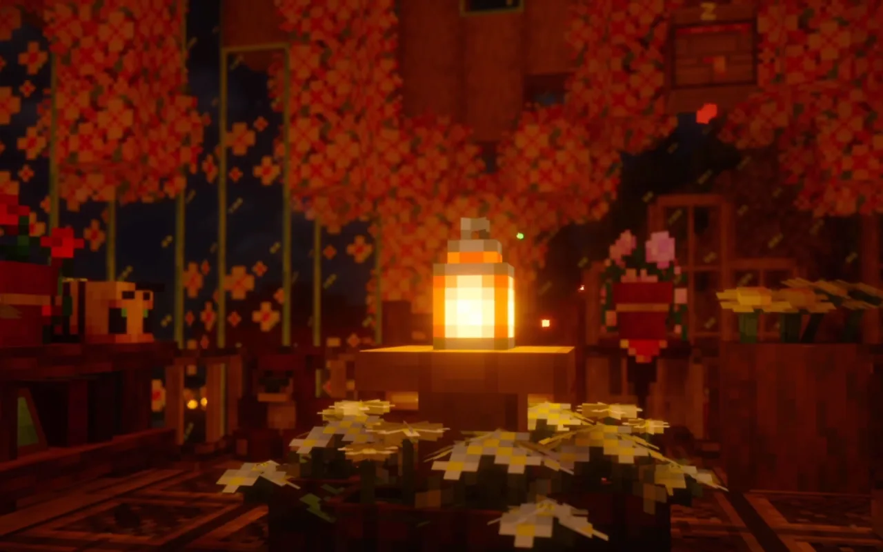 Minecraft Cozy live wallpaper preview
