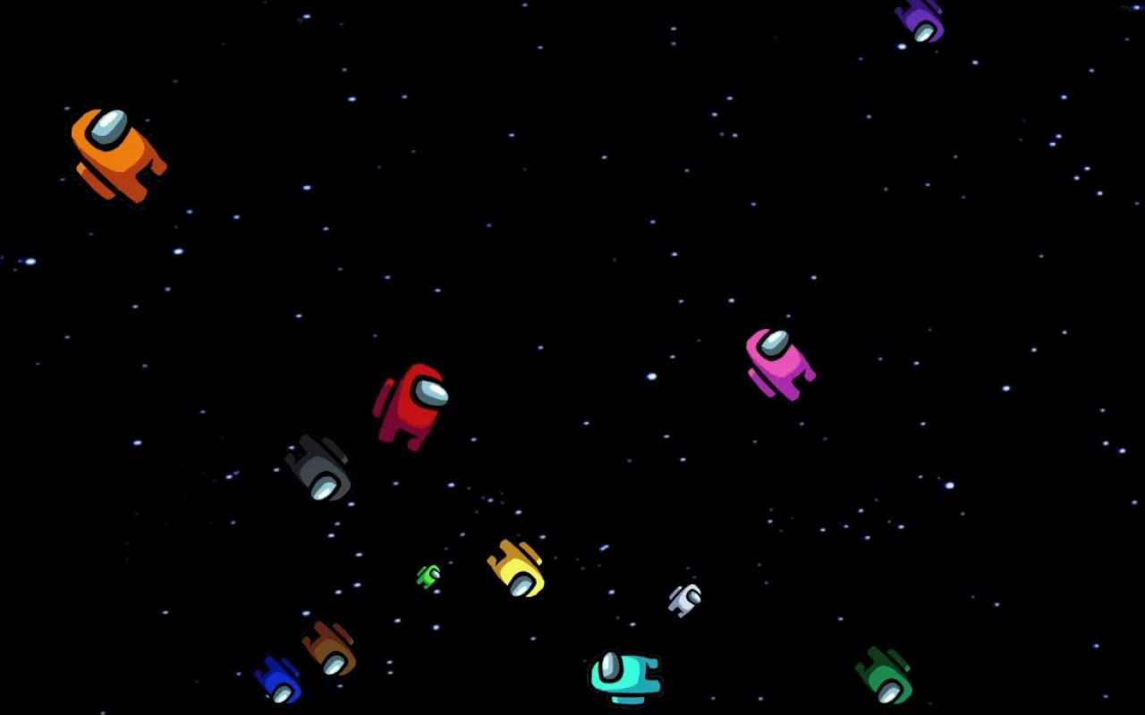 Among Us live wallpaper preview