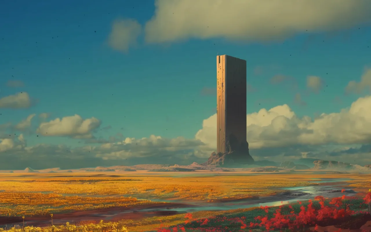 Futuristic Landscape live wallpaper preview