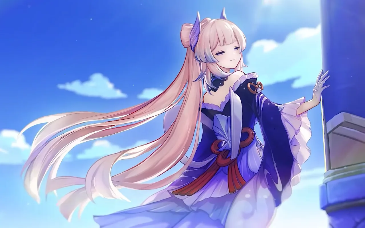 Kokomi Genshin Impact live wallpaper preview