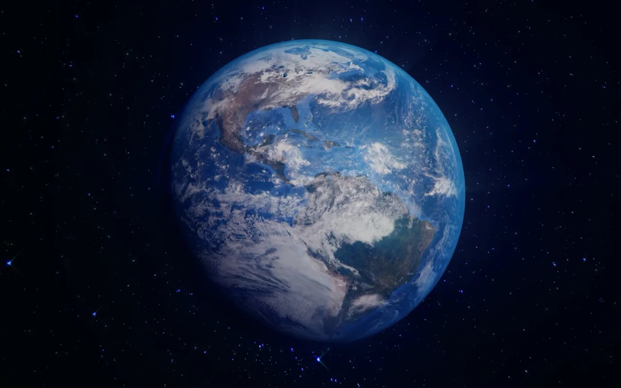 Blue Earth live wallpaper preview