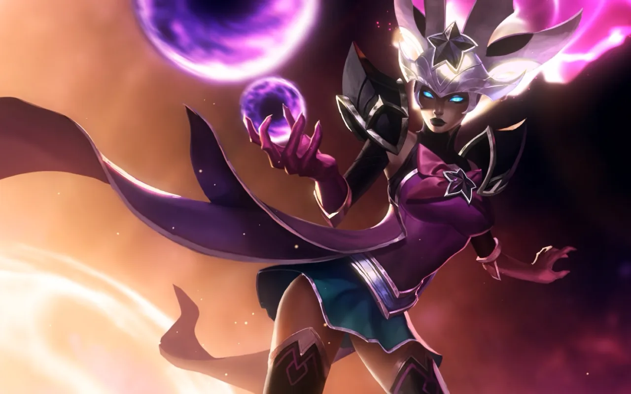 Star Tyrant Syndra live wallpaper preview