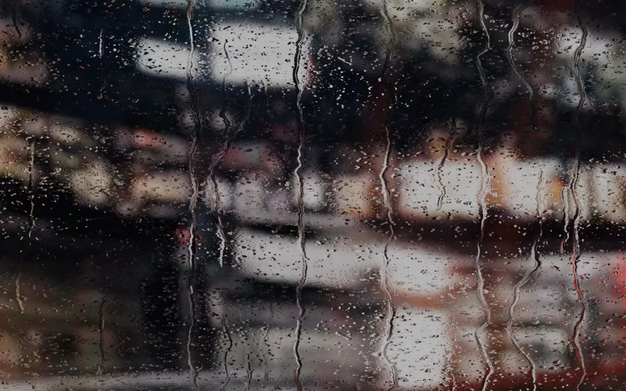 Ultrawide Rainy Window live wallpaper preview
