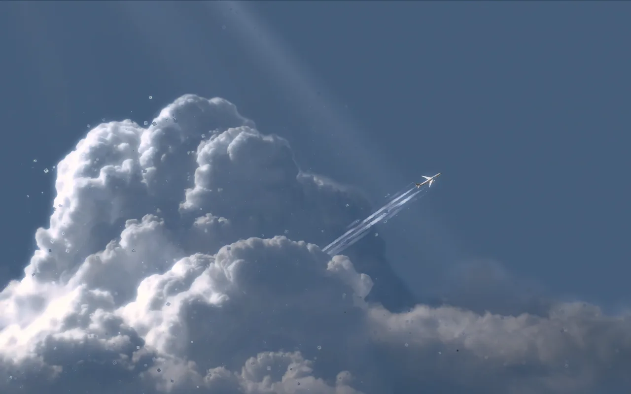 Soaring Plane live wallpaper preview