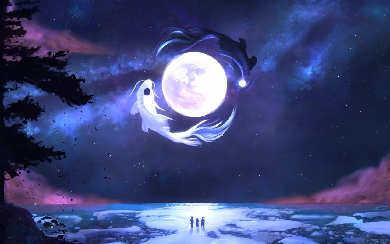 Moon and Ocean Spirit live wallpaper preview