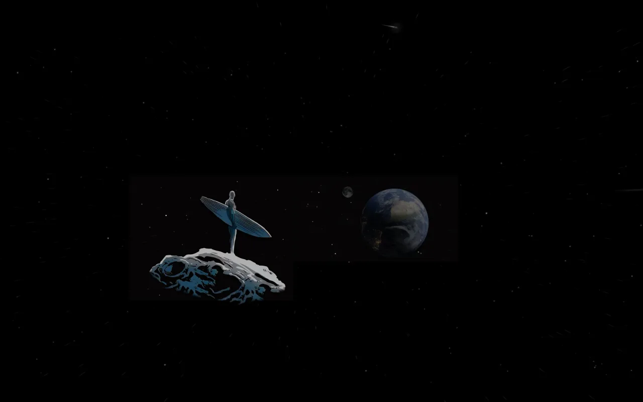 Silver Surfer Eternal Drift live wallpaper preview