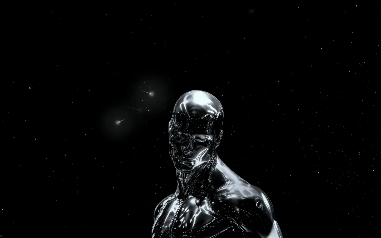 Silver Surfer live wallpaper preview