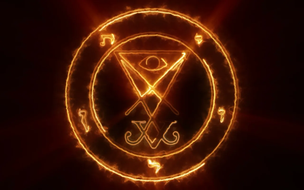 Lucifer Fire Symbol live wallpaper preview