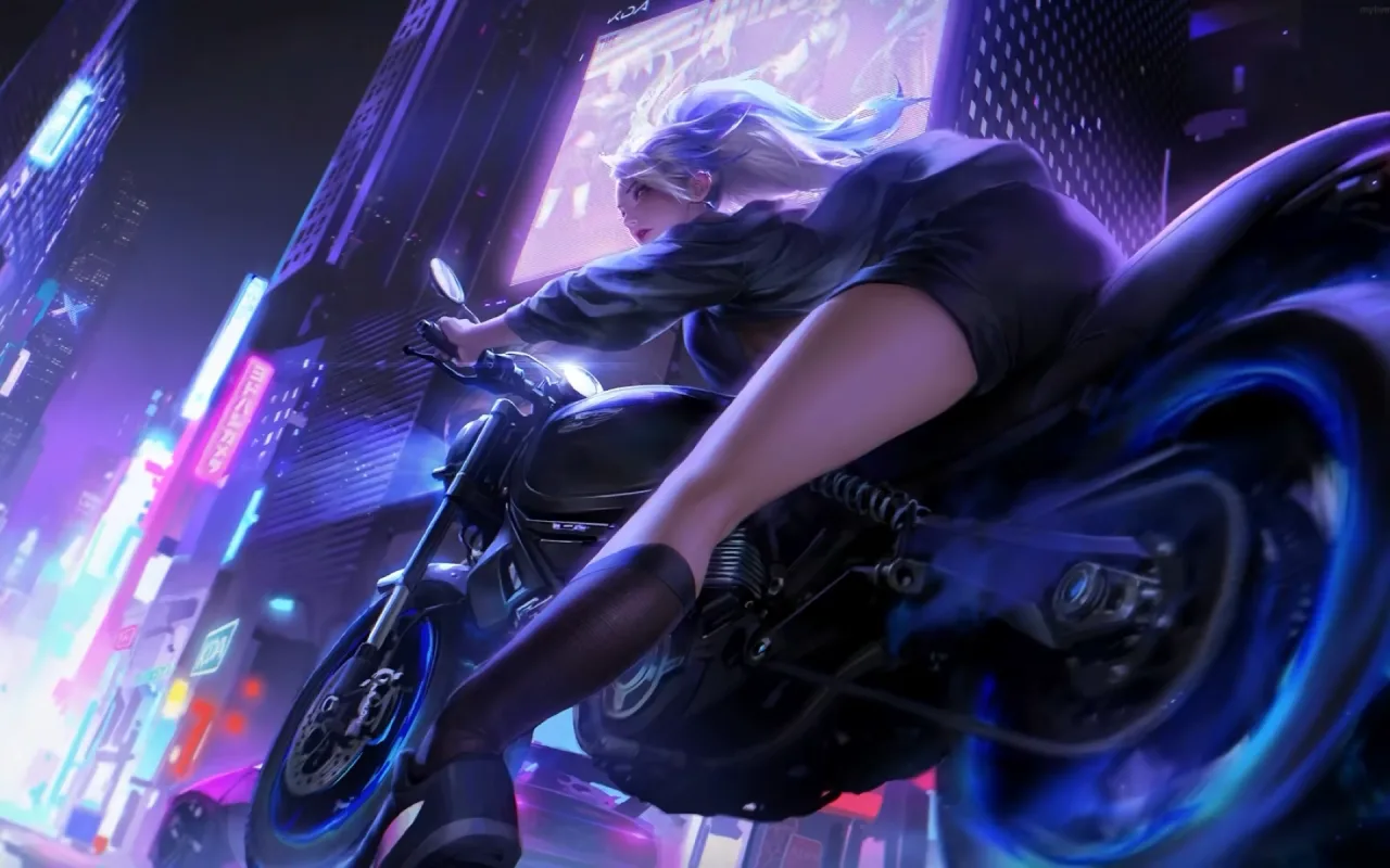 KDA Akali live wallpaper preview