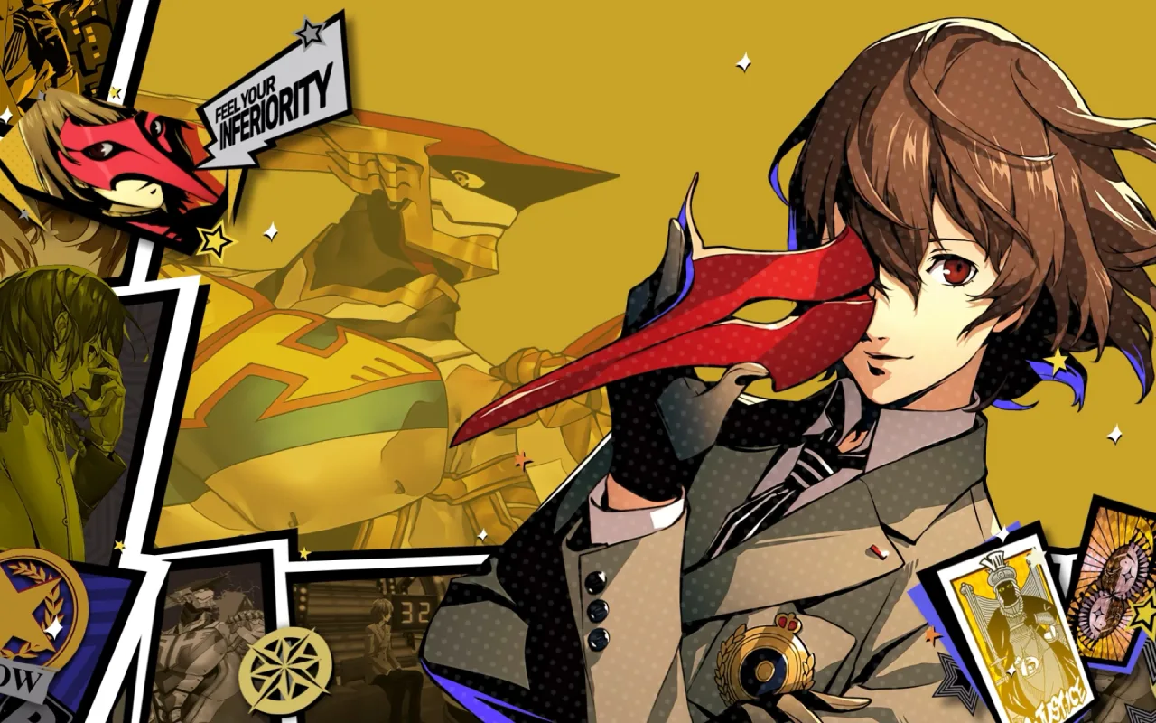 Akechi Persona 5 Royal live wallpaper preview