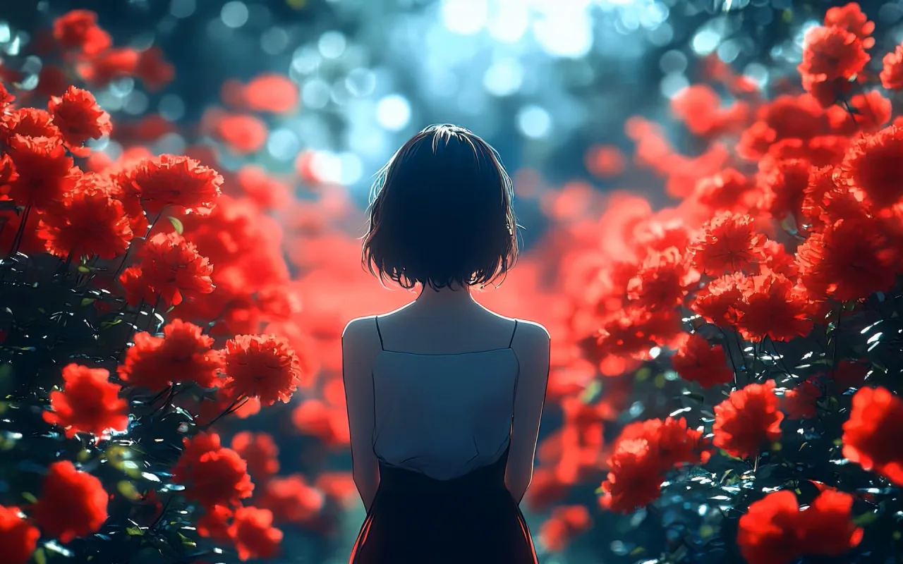 Flowers live wallpaper preview