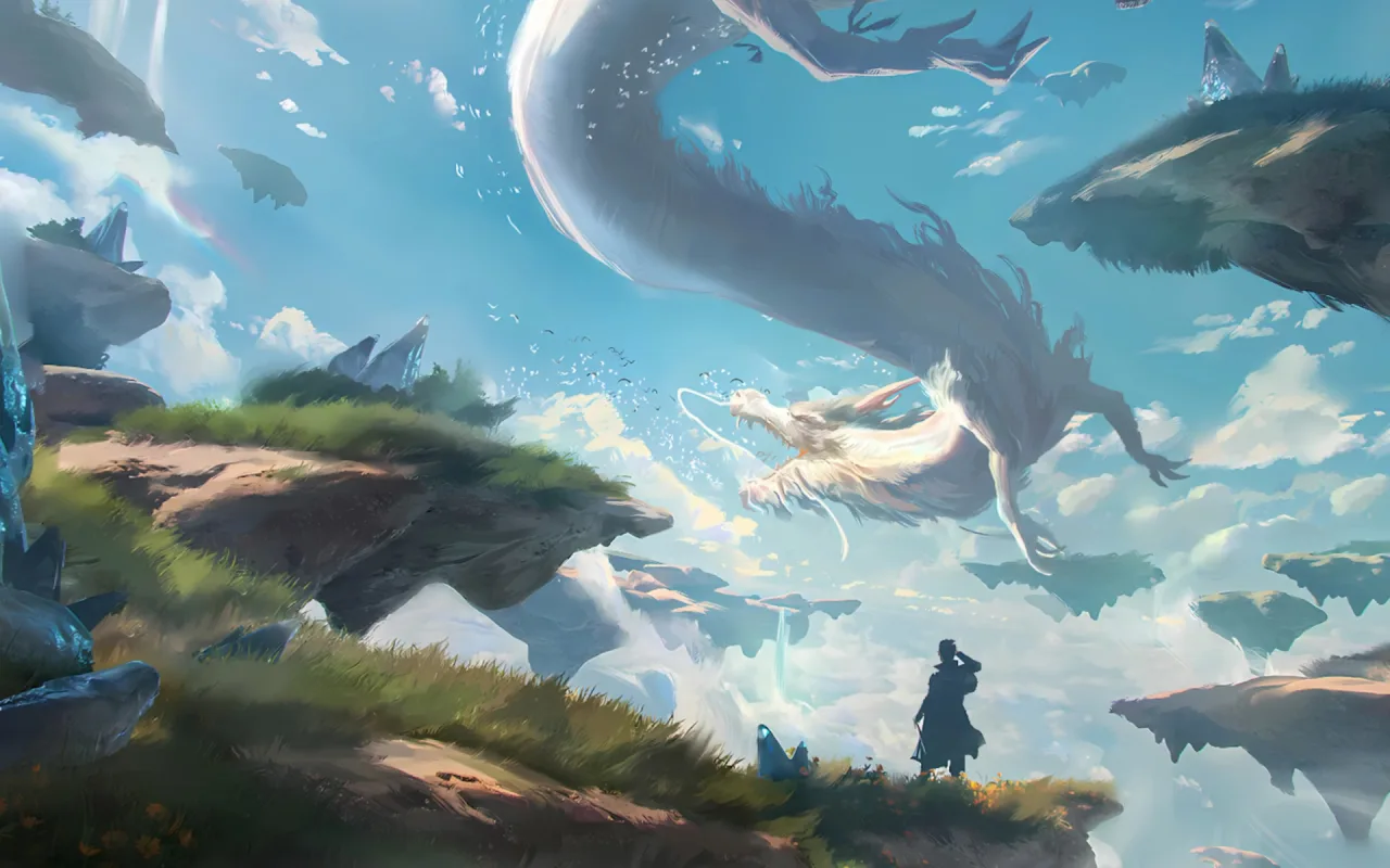 Sky-borne Dragon live wallpaper preview