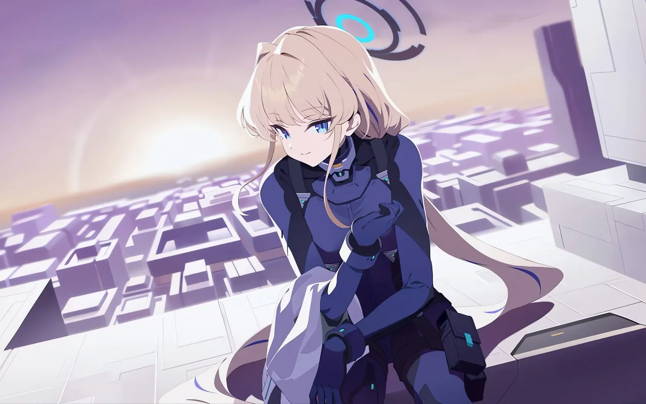 Blue Archive Toki Battle live wallpaper preview