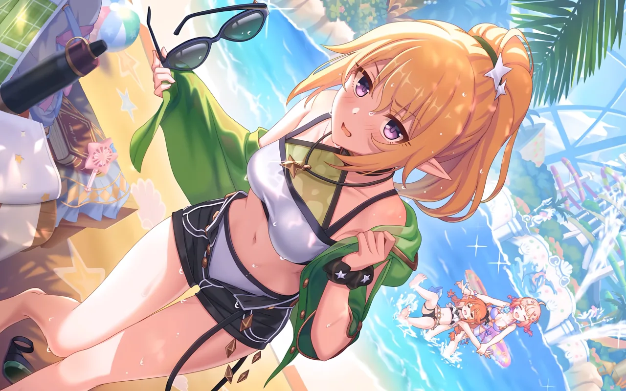 Re:Dive Chloe live wallpaper preview