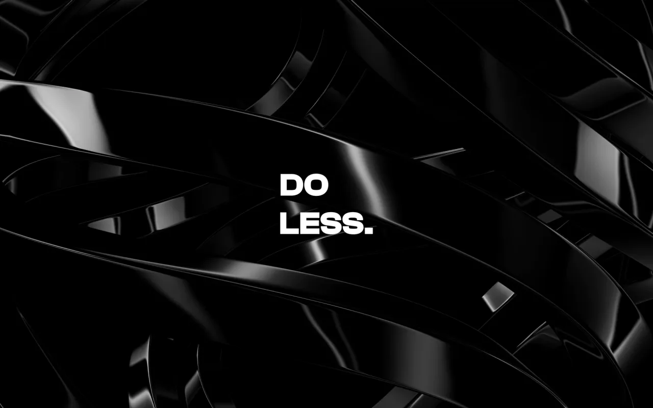 Do Less. live wallpaper preview