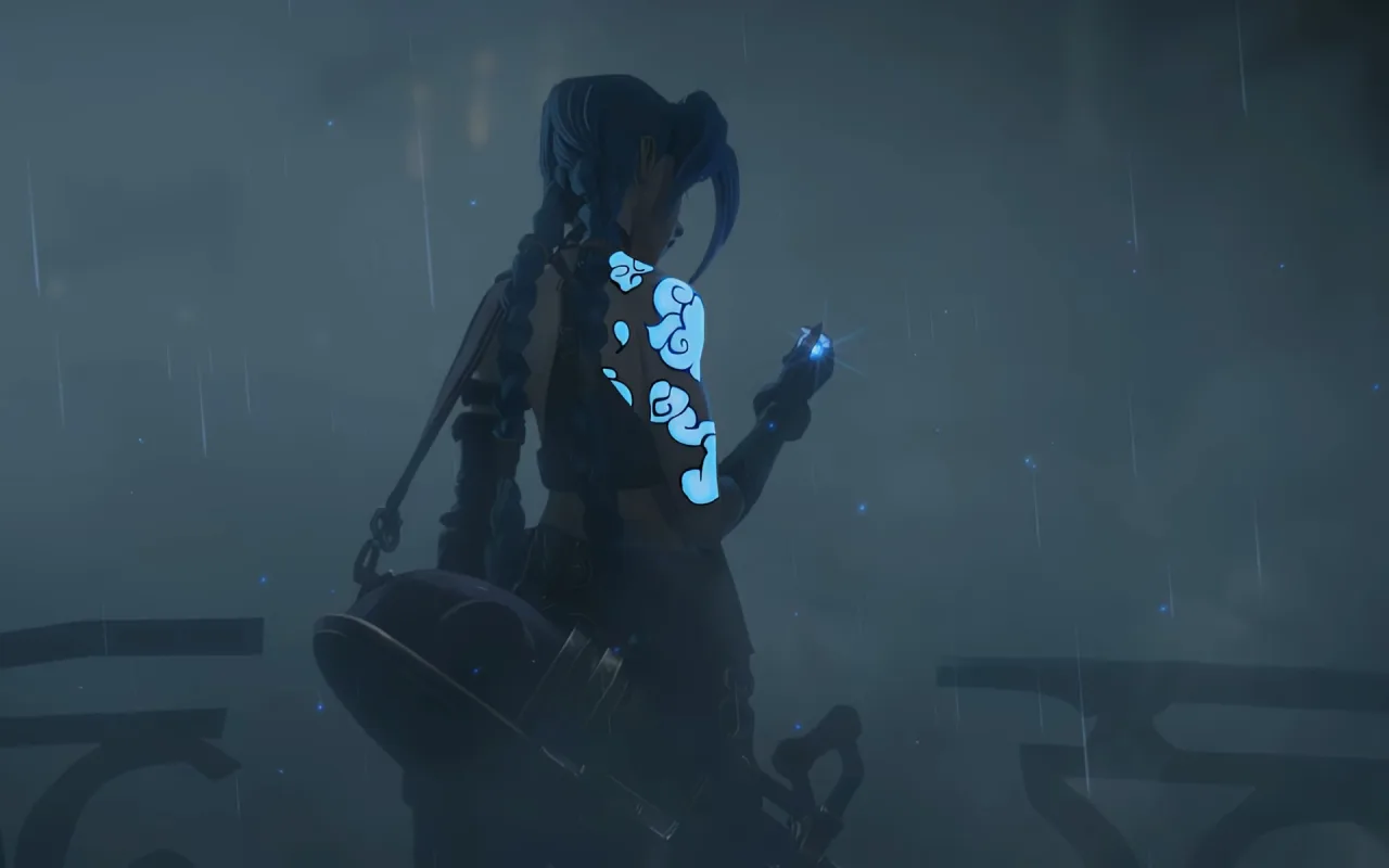Jinx: Mayhem in Arcane live wallpaper preview