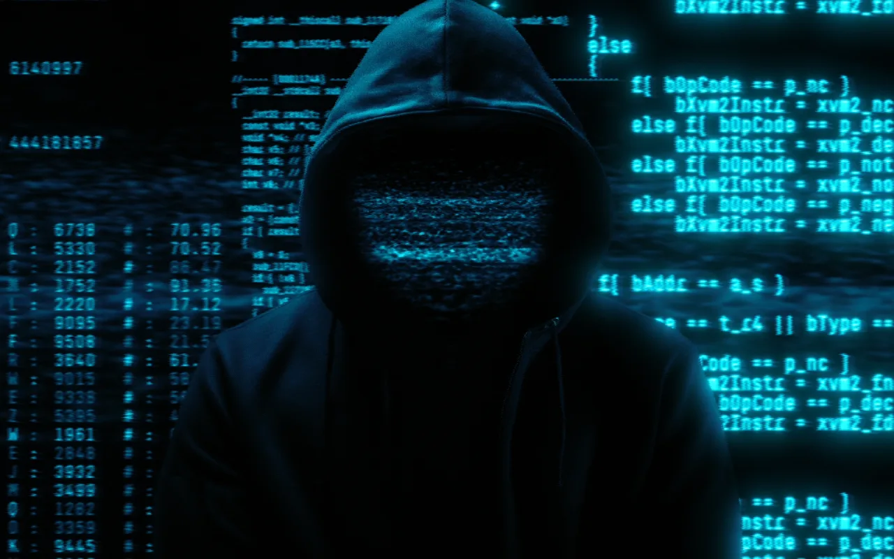 Hooded Hacker live wallpaper preview