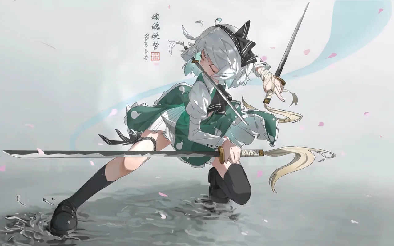 Youmu Konpaku live wallpaper preview