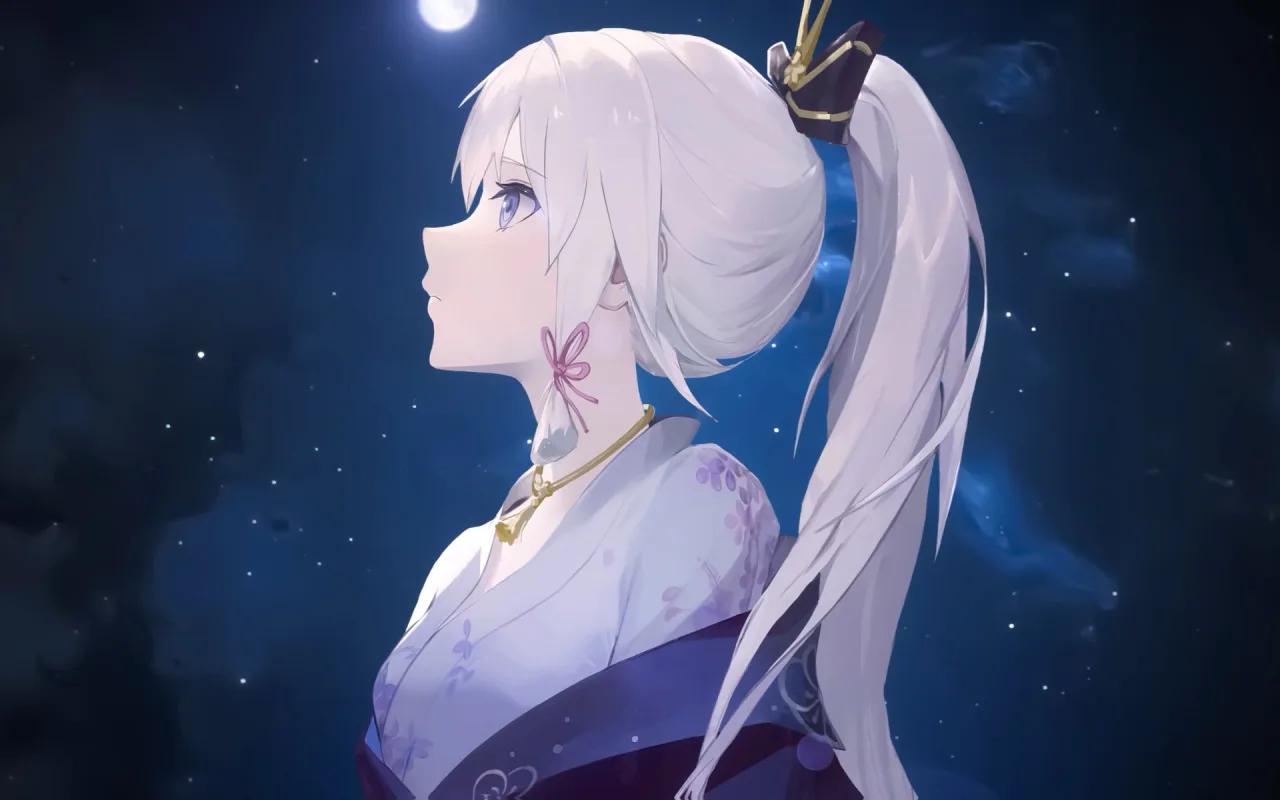 Kamisato Ayaka live wallpaper preview