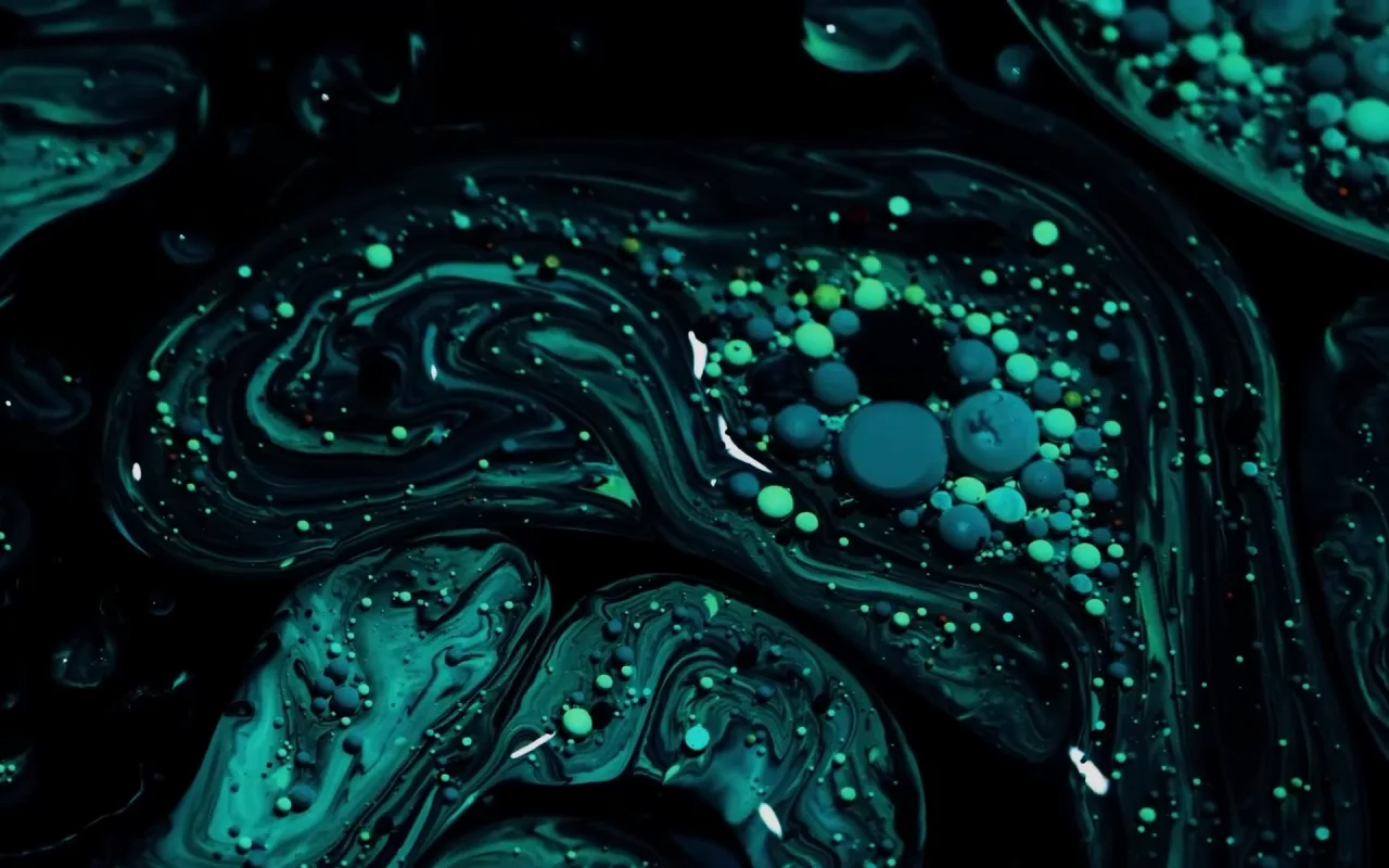 Green Fluid live wallpaper preview
