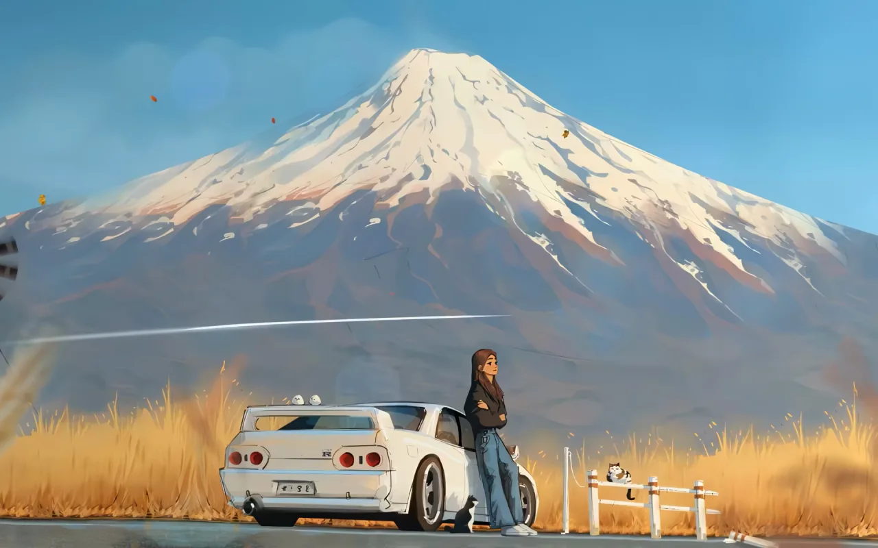 Mt Fuji Vibes live wallpaper preview