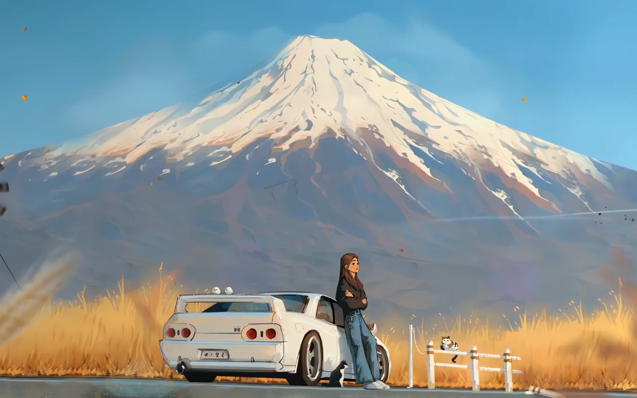Mt Fuji Vibes live wallpaper preview