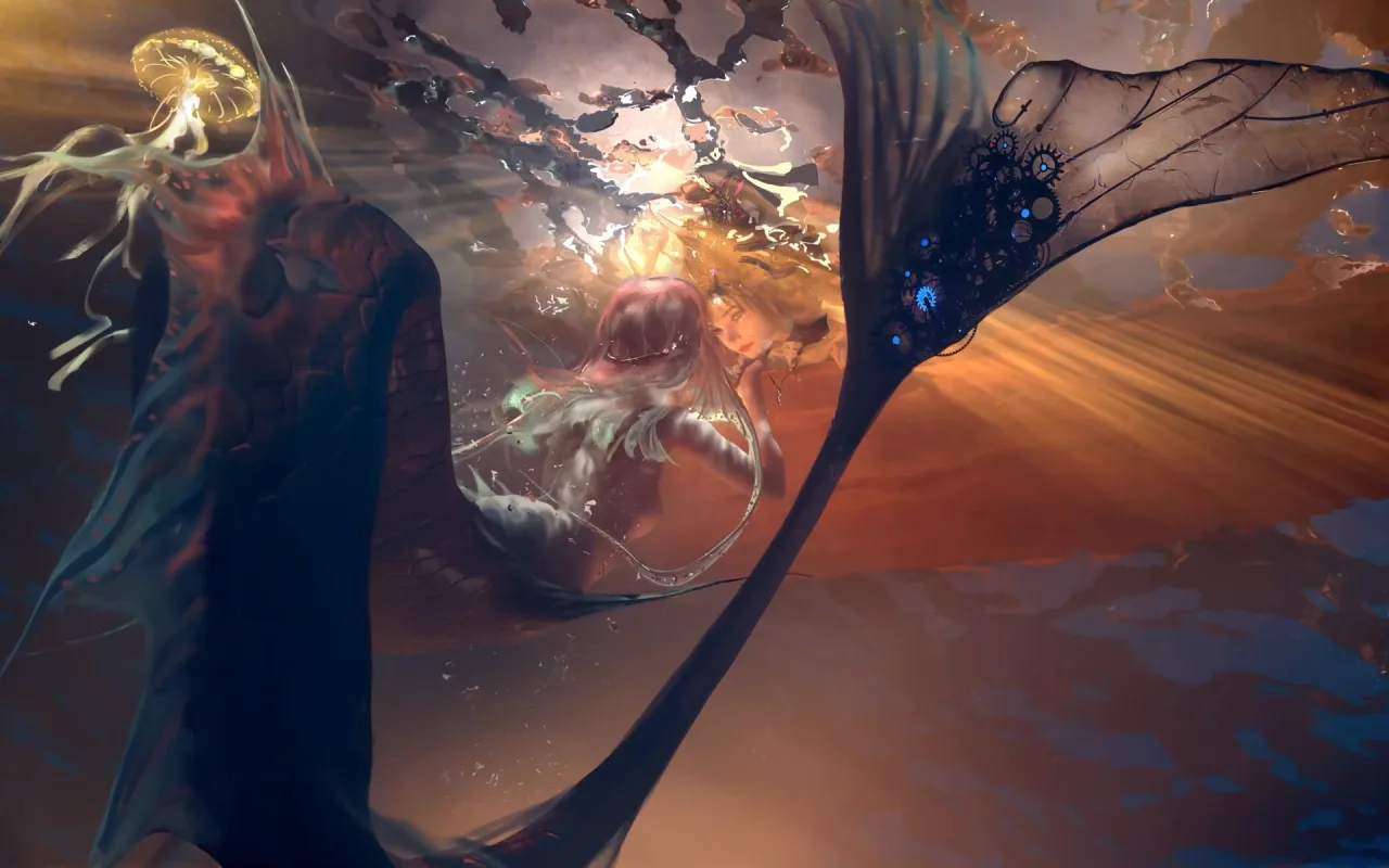 Mermaid live wallpaper preview