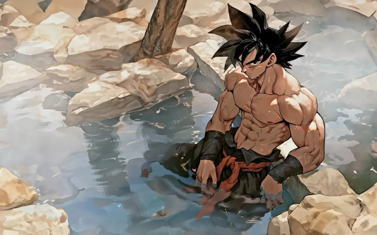 Goku live wallpaper preview