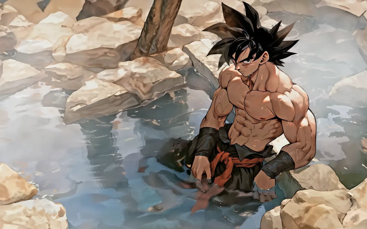 Goku live wallpaper preview