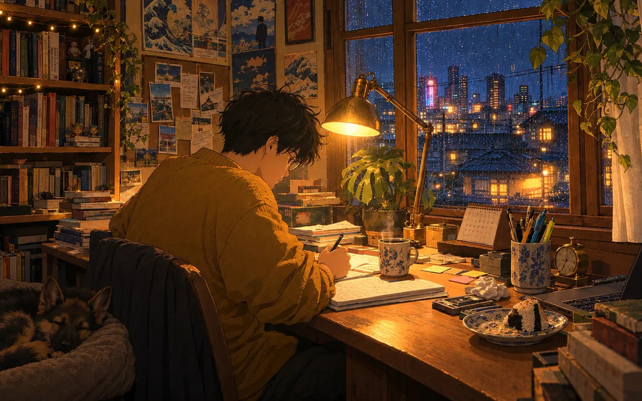 Rain Study live wallpaper preview