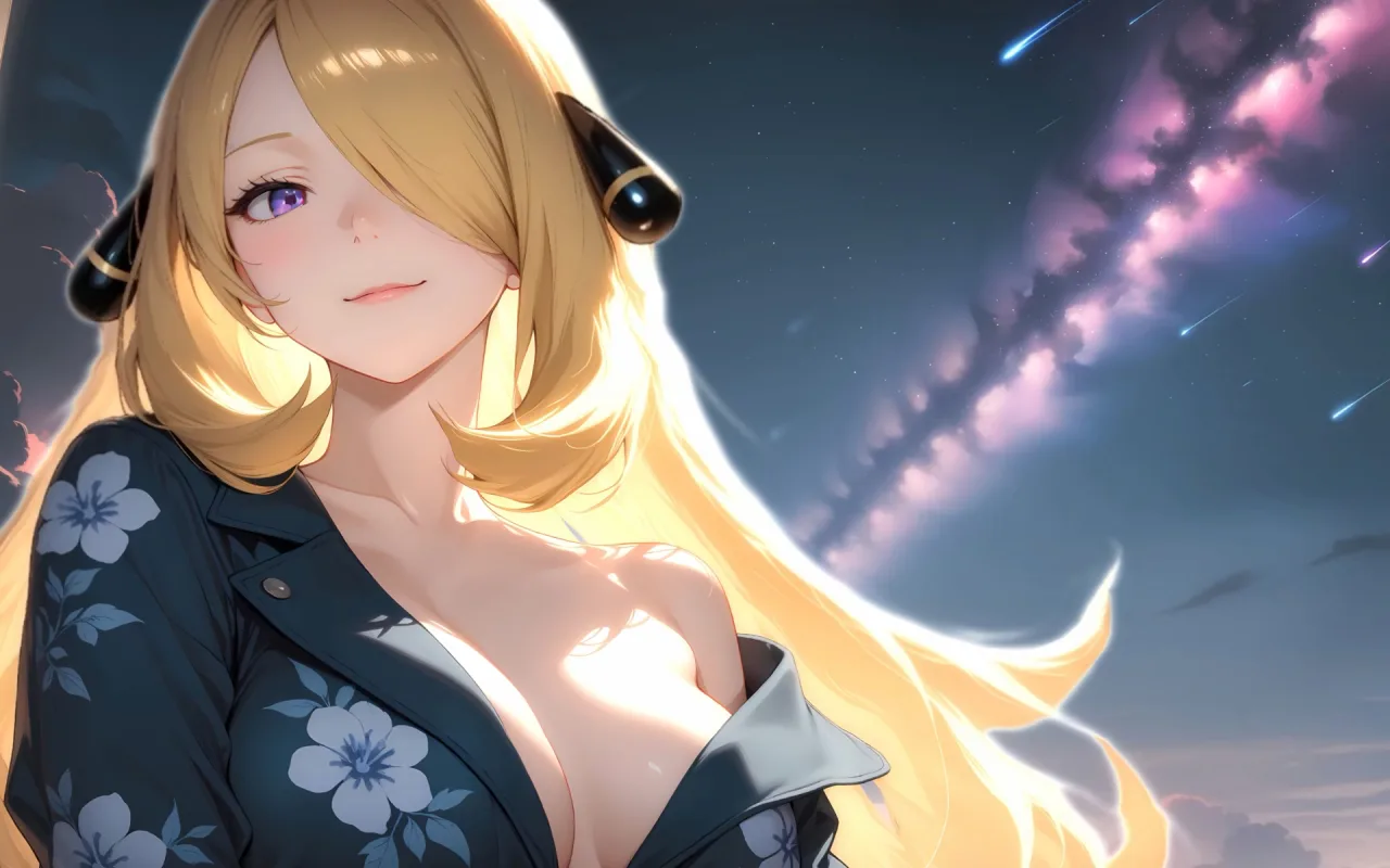 Cynthia Pokemon live wallpaper preview