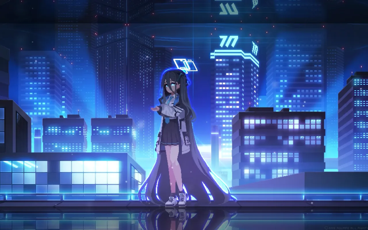Tendou Arisu live wallpaper preview