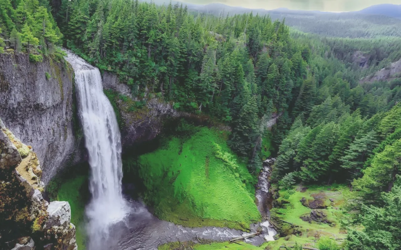 Soothing Ambience Waterfall live wallpaper preview