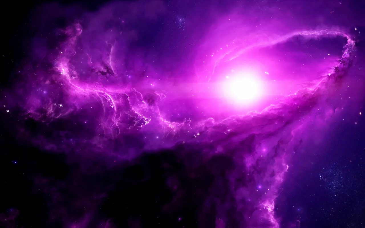 Purple Space live wallpaper preview