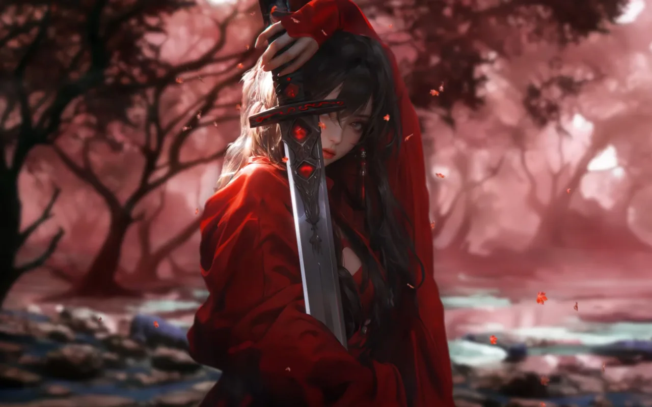 Red Cloak Sword live wallpaper preview