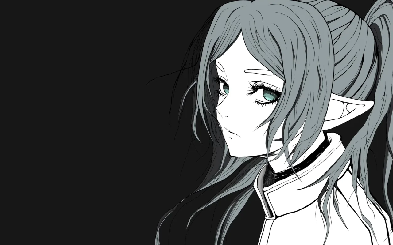 frieren minimal art live wallpaper preview