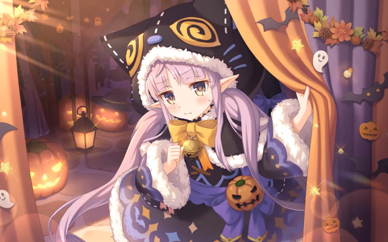 Princess Halloween live wallpaper preview