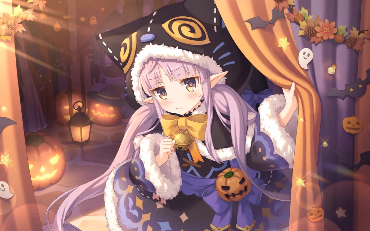 Princess Halloween live wallpaper preview