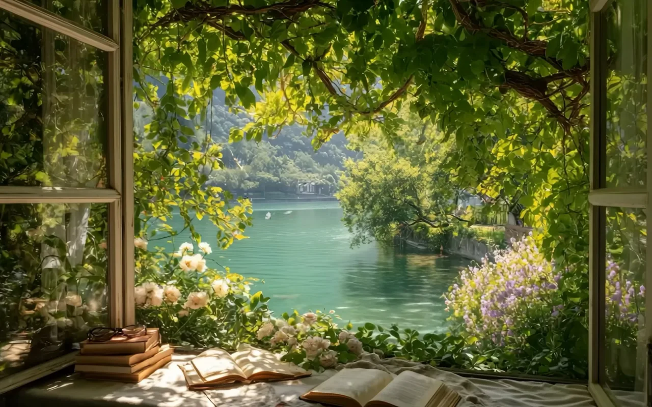 Spring Window live wallpaper preview