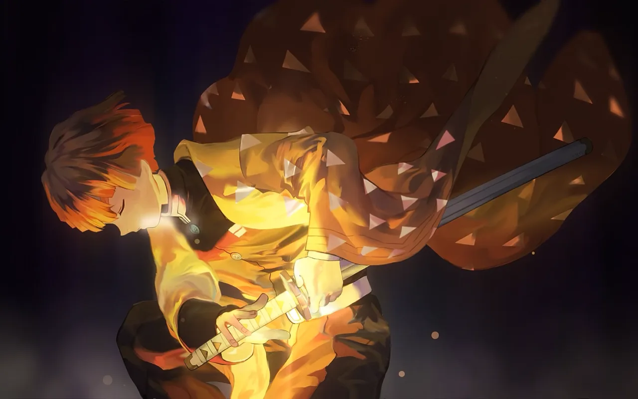 Zenitsu live wallpaper preview