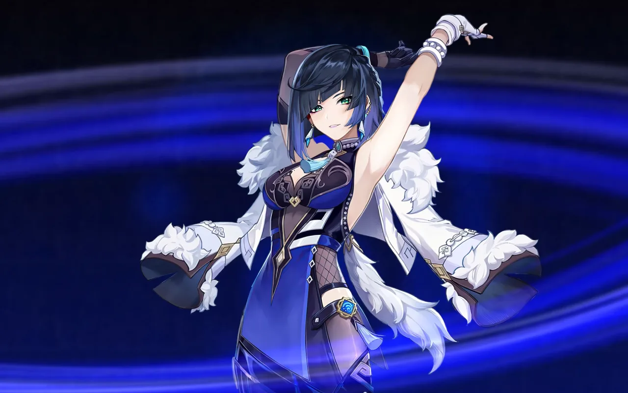 Yelan live wallpaper preview