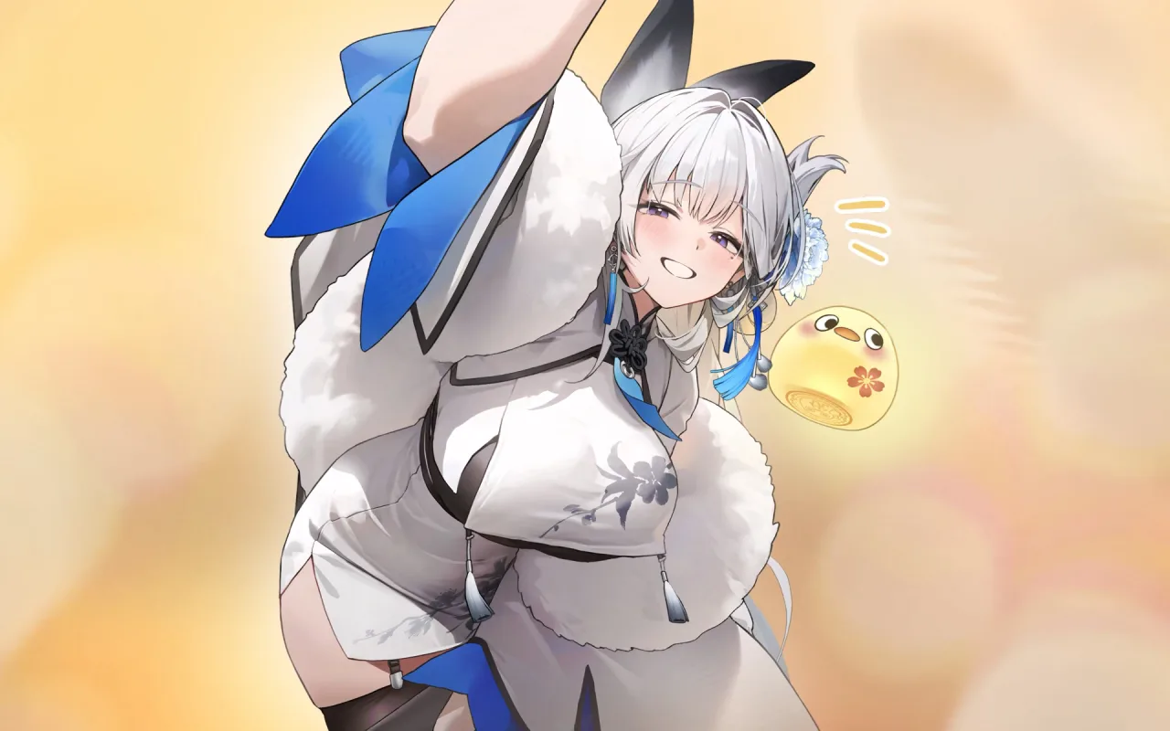 Blanc Good World live wallpaper preview