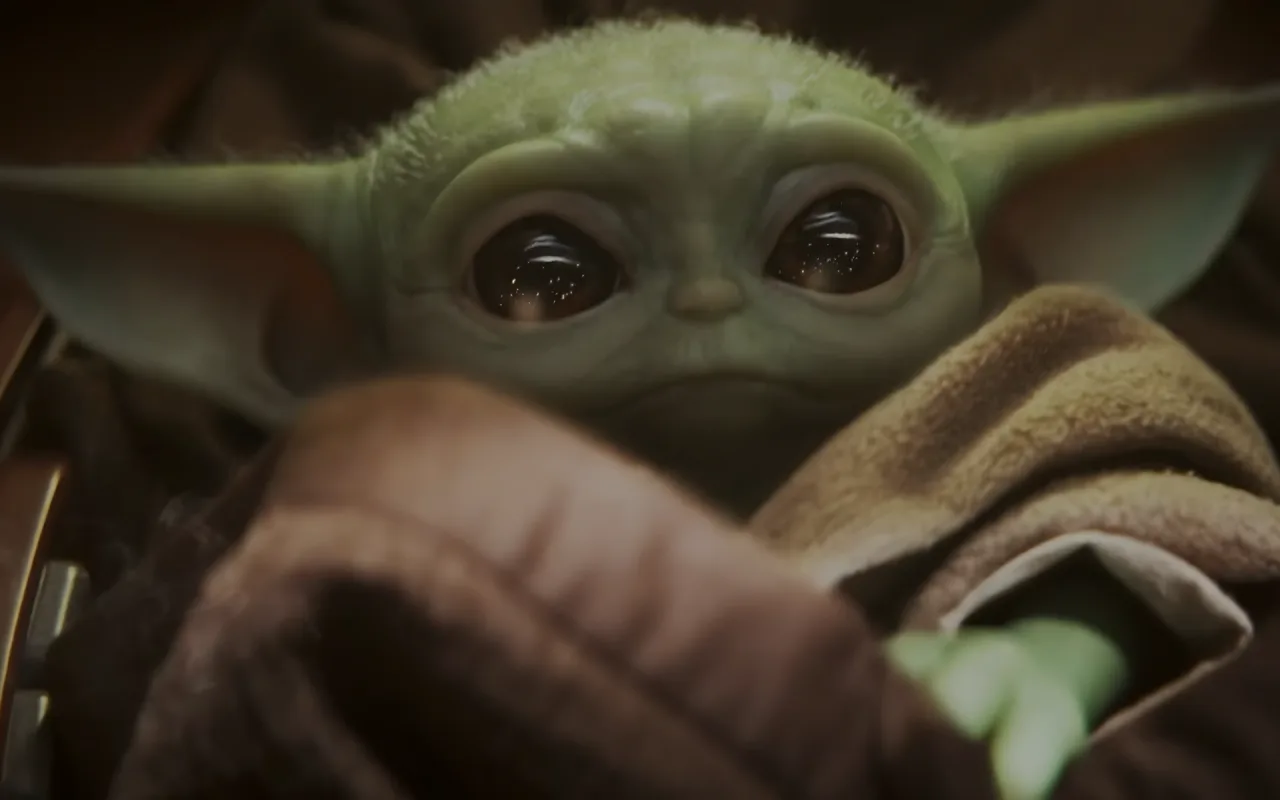 Baby Yoda live wallpaper preview