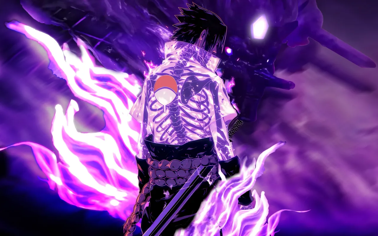 Sasuke Naruto live wallpaper preview