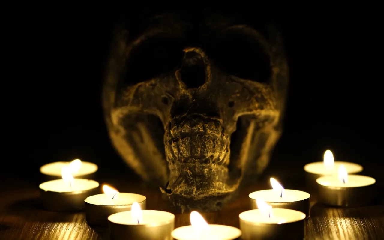 Skull Shrine live wallpaper preview