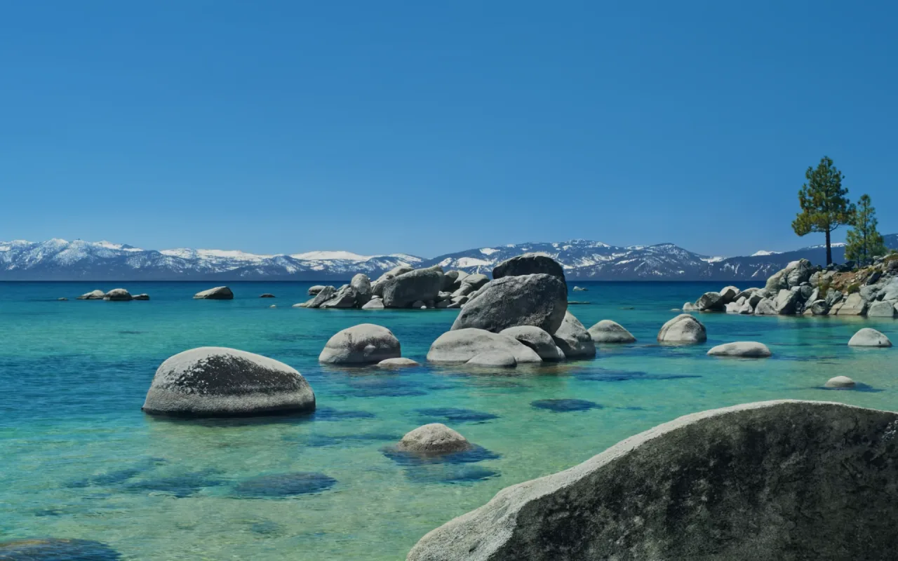 Tahoe Beach live wallpaper preview