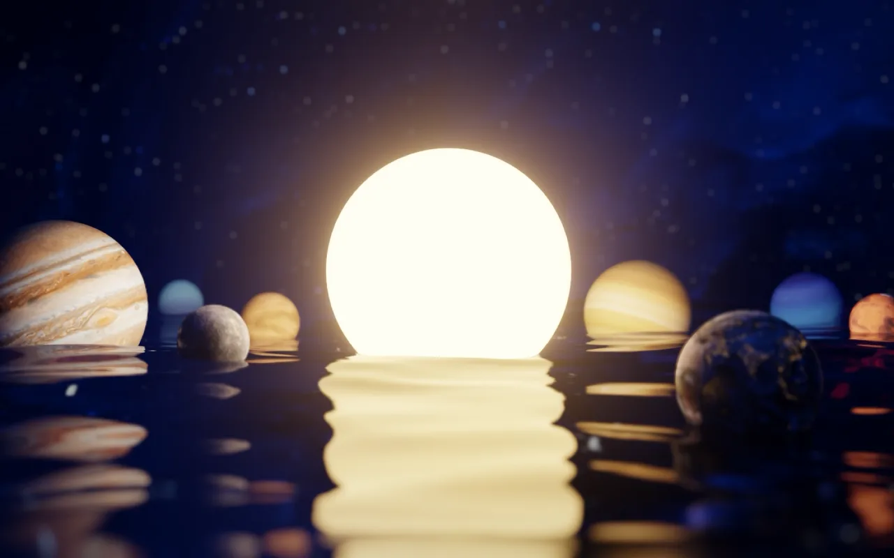 Solar System live wallpaper preview