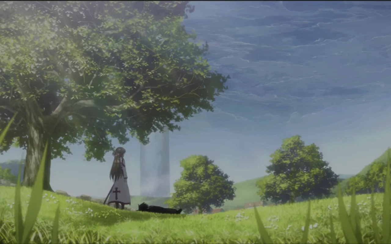 Sword Art Online Asuna x Kirito - Aincrad live wallpaper preview
